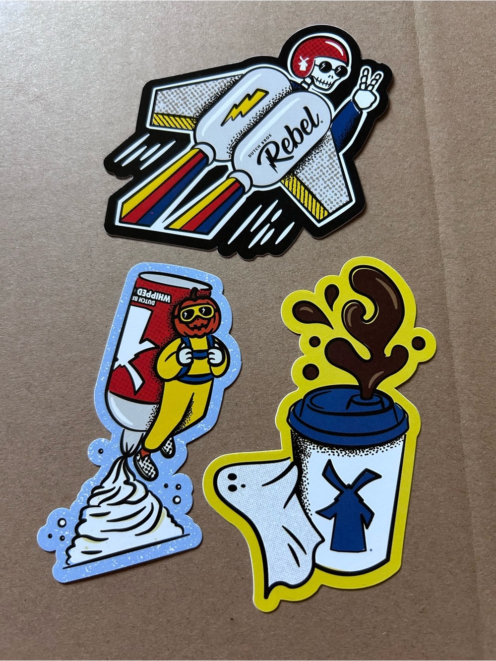 Rebel Rocket Sticker Pack - Colorful Multi-Color Vinyl Stickers